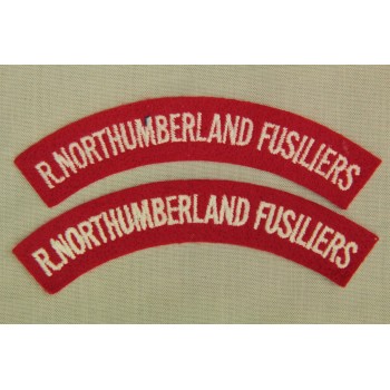 Titres d'épaules Royal Northumberland Fusiliers (La paire)