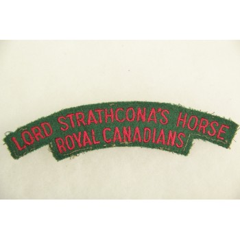 TITRE D' EPAULE LORD STRATHCONA'S HORSE ROYAL CANADIANS 2ème GM