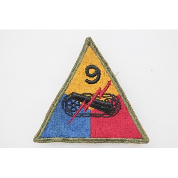 9th ARMORED DIVISION GREEN BACK 1943