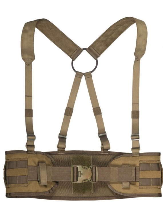 PACK TACTIQUE PORTE-CHARGEURS 8BL VEGA ET CEINTURON MOLLE DEFCON 5 TAN