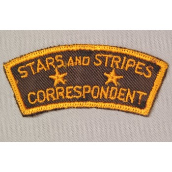 STARS and STRIPES CORRESPONDENT US ARMY 2ème GM