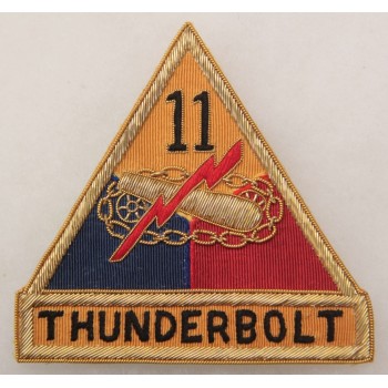 11th ARMORED DIVISION bullion made
