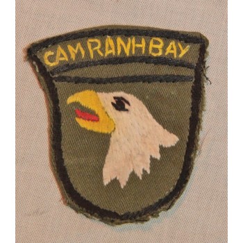 INSIGNE 101st AIRBORNE DIVISION "CAM RANH BAY" US VIETNAM