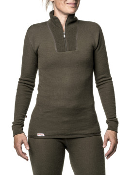 MAILLOT WOOLPOWER® COL ZIP...