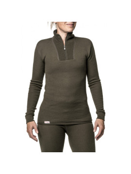 MAILLOT WOOLPOWER® COL ZIP...