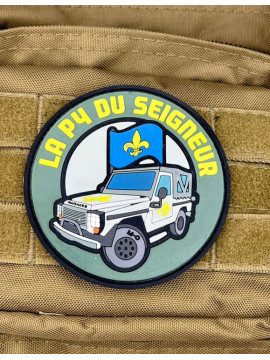 PATCH 3D PVC VELCRO P4 DU...