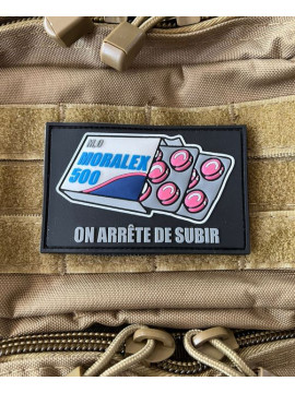 PATCH 3D PVC VELCRO MORALEX...