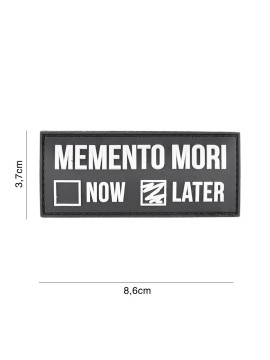 PATCH 3D PVC MEMENTO MORI...
