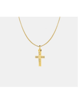 COLLIER CROIX FIDES ARGENT...