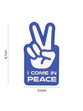 PATCH 3D PVC I COME IN PEACE