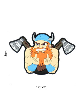 PATCH 3D PVC VIKING EN COLERE