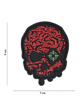 PATCH 3D PVC TETE DE MORT...