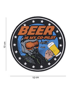 PATCH 3D PVC BEER IS MY...