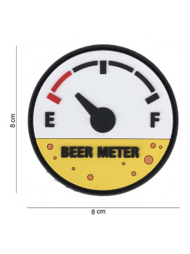 PATCH 3D PVC BEER METER