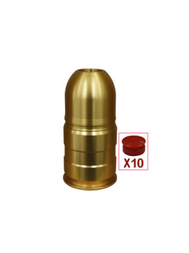 GRENADE 40MM 50 BILLES GAZ